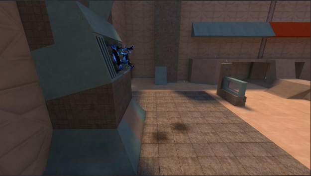 Anchor player jumping the goal