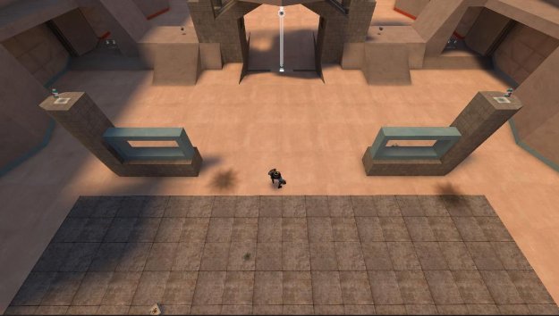 Demoman playing floor